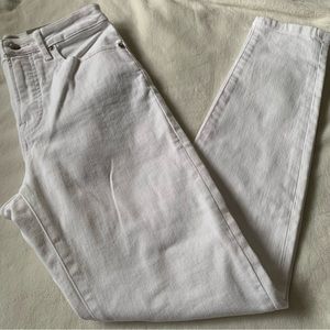 Everlane The Curvy High Rise White Skinny Jeans Size 27 Regular